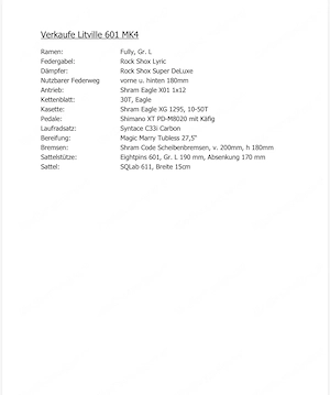 Liteville 601 Mountainbike Bild 4