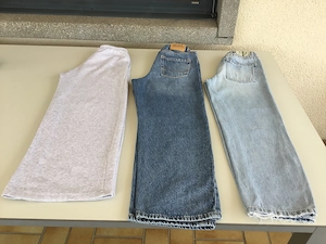 Coole Jeans Gr. 140, 146, Sweathose Gr. 146, neuwertig