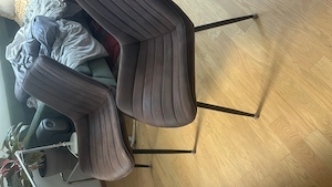 Massiver Vollholztisch mit 4 Stühlen Bild 5