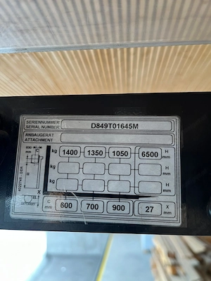 Schubmaststapler Yale MR 14 Bild 3