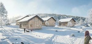 Neubau Vollholz -Ferienhaus auf der Bazora Bild 5