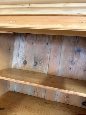 toller antiker Schrank Vitrine  Bild 3