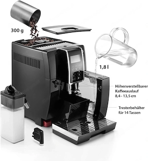 De'Longhi Dinamica ECAM 350.55.B Kaffeevollautomat, Kauf 2025 Bild 7