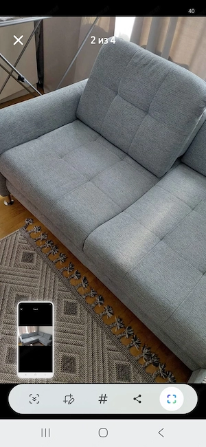 Gut gepflegte Couch Sofa Nichtraucher Haushalt  Bild 2