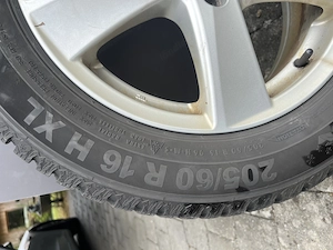 Top Winterkompletträder 205 60 R16 96H XL   Semperit (wie neu, DOT 4025, für VW Touran, T-Roc u.a.) Bild 5
