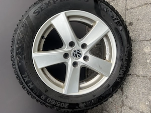 Top Winterkompletträder 205 60 R16 96H XL   Semperit (wie neu, DOT 4025, für VW Touran, T-Roc u.a.) Bild 2