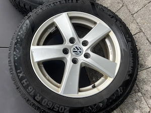 Top Winterkompletträder 205 60 R16 96H XL   Semperit (wie neu, DOT 4025, für VW Touran, T-Roc u.a.) Bild 7