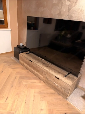 Wohnwand   TV-Wand in Holzoptik   5-teilig Bild 2