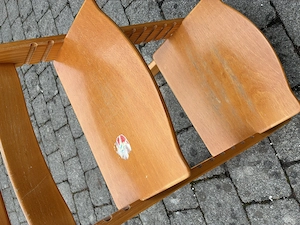 Stabiler Kinderhochstuhl Holz höhenverstellbar Bild 4