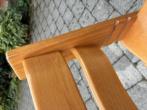Stabiler Kinderhochstuhl Holz höhenverstellbar Bild 5