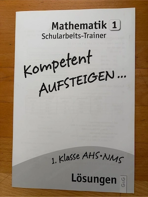 Mathematik Schularbeits-Trainer 1. Klasse AHS NMS Bild 3