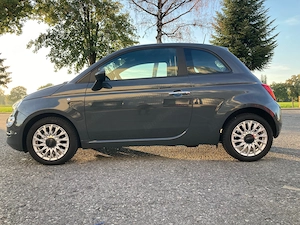Wunderschöner, neuwertiger und top gepflegter FIAT 500 Hybrid (CULT) FireFly in Carrara Grau Bild 2