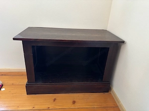 Jugendstil-Stubenmöbel "Schwarze Stube", 1920er Jahre, Eiche gebrannt Bild 5