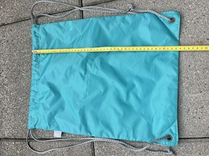 Neuer nachhaltiger Turnbeutel   Rucksack (Recycled PET)  Bild 5
