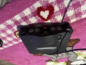Nintendo 64 N64 Konsole + Strom- & TV-Kabel - funktioniert - ohne Controller Bild 2