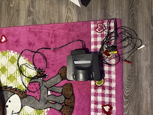 Nintendo 64 N64 Konsole + Strom- & TV-Kabel - funktioniert - ohne Controller Bild 3