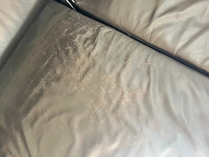 Ledercouch mit Ausziehfunktio  Bild 3