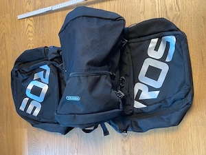 Fahrrad Gepäckträgertasche hinten 3 teil Gutem zustand