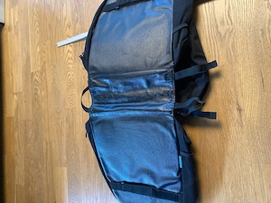 Fahrrad Gepäckträgertasche hinten 3 teil Gutem zustand Bild 2