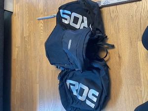 Fahrrad Gepäckträgertasche hinten 3 teil Gutem zustand Bild 3