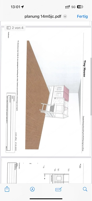 Mädchenbett Paidi Tiny House wie neu  Bild 2