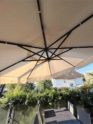 Sun Garden Easy Sun Parasol Ampelschirm mit Schutzhülle Bild 6
