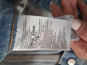 Levi's Ribcace Straight Jeans Größe 25 -> W25L27  Bild 5