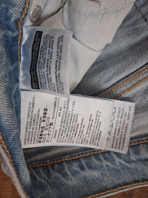 Levi's Ribcace Straight Jeans Größe 25 -> W25L27  Bild 3