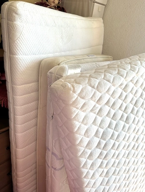 Gitterbett-Matratze Stillkissen Schlafsack Bild 10