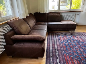 Ecksofa Alcantara Bild 3