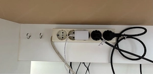 Schreibtisch vom Schreiner gefertigt, Vollholz Bild 3