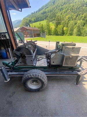 Nessler 2,5t Schlittenwinde, Seilwinde, Seilbahn Bild 5