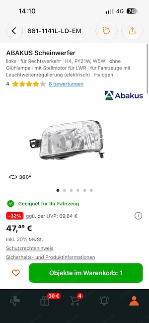 Auto Licht  Bild 3