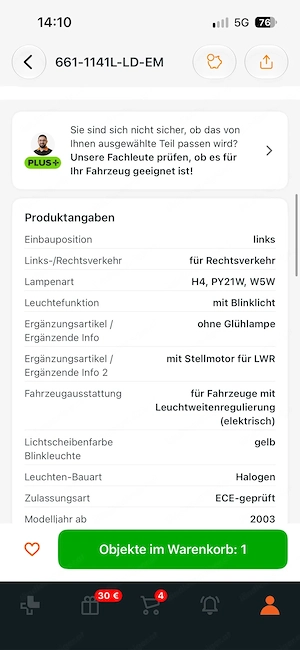 Auto Licht  Bild 4