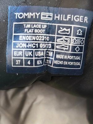 Tommy Jeans Damen Schnürboots Schwarz   Gr. 37   Neu mit Originalbox Bild 7