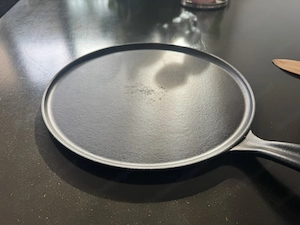 Le Creuset Crepespfanne aus Gusseisen 27 cm schwarz Bild 5