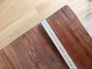 Holztisch inkl passender Bank Bild 2