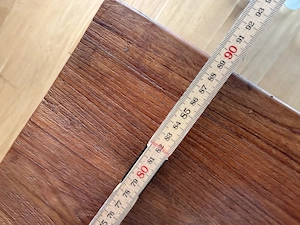 Holztisch inkl passender Bank Bild 3