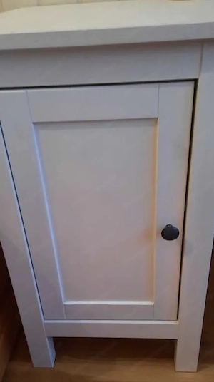 Ikea Hemmnes Schreibtisch weiß Bild 2