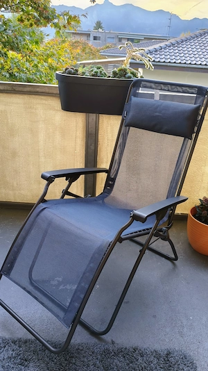 Lafuma Liegestuhl Relaxsessel Zero Gravity R Clip Batyline Iso II