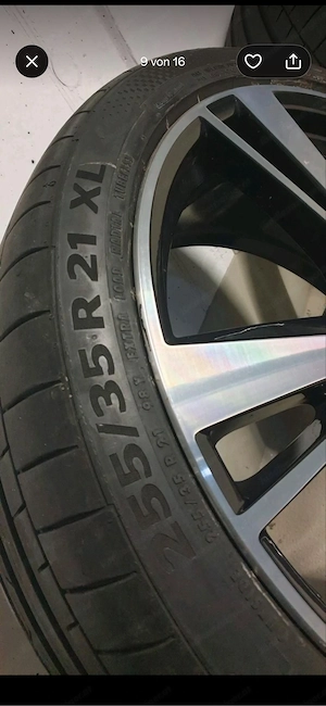 orginal Audi Felgen 21 Zoll Bild 3