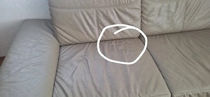 Echtleder Sofa  Bild 5