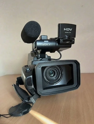 Sony HVR-HD1000E Schulter-Videokamera (HDV   miniDV)   Top Zustand Bild 5