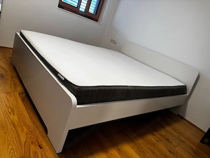 Ikea Askvoll Bett 160x200 + Lattenrost Leisrund Bild 3