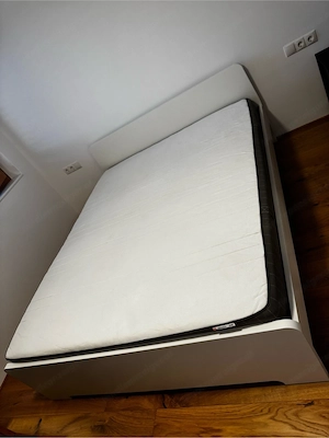 Ikea Askvoll Bett 160x200 + Lattenrost Leisrund Bild 4