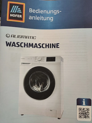 Waschmaschine von Aliomatic