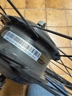 Frontmotor E-Bike Bild 7