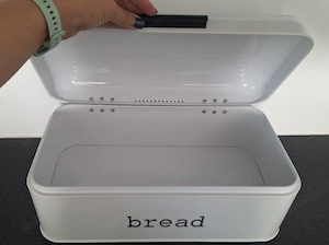Brotbox aus Metall Bild 2