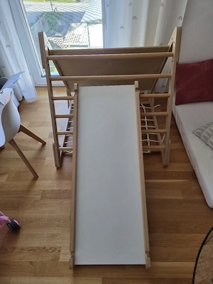 Kinderfeets Kletterdreieck + Rutsche Bild 4