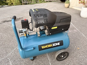 Kompressor 50L WorkZone TOP Bild 3